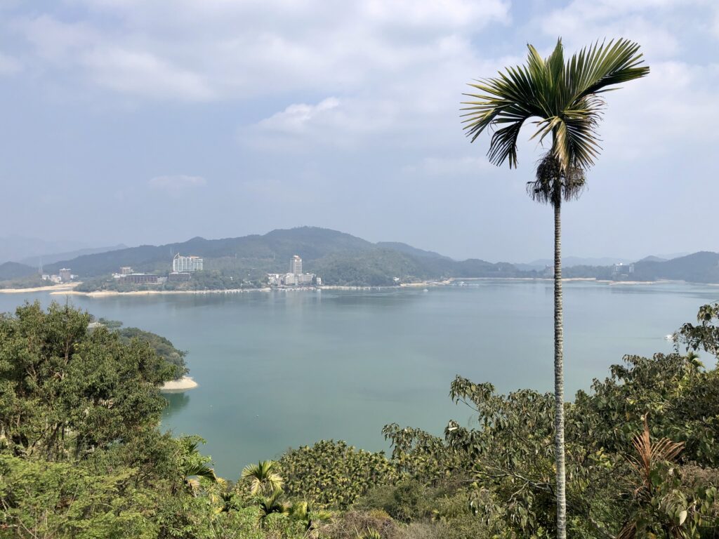 View of Sun Moon Lake